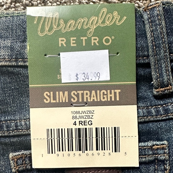 Wrangler Kids Blue Denim Jeans - Picture 3 of 5